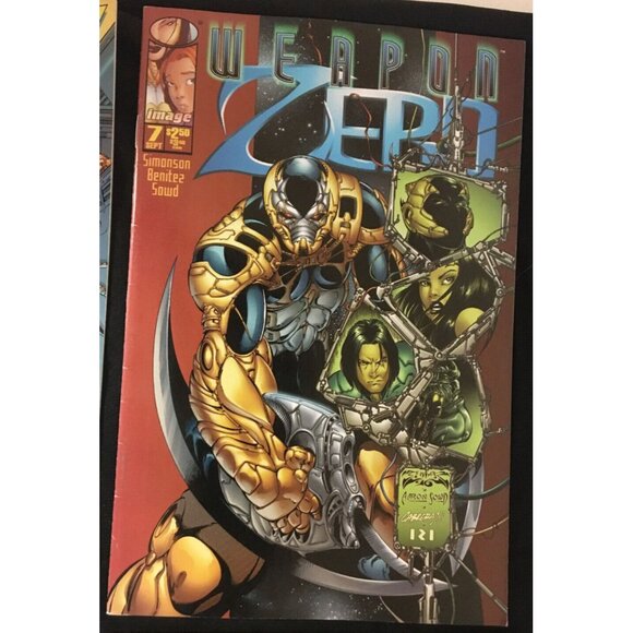 Image Comic Books- Team 7 & Weapon Zero Mixed Lot of 9 Vintage 1994-1997 - Picture 9 of 11